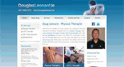 Desktop Screenshot of douglasleonard.ie