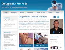 Tablet Screenshot of douglasleonard.ie